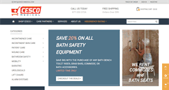 Desktop Screenshot of cesco-medical.com